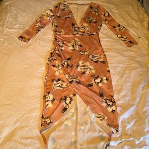 Stretch floral dress